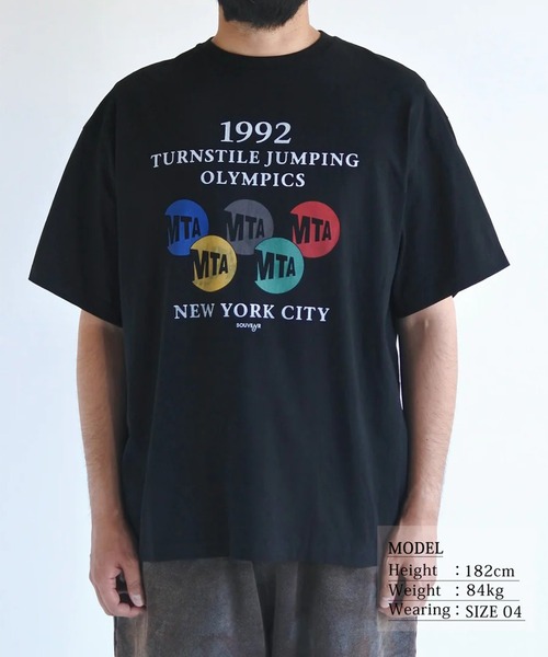 Anachronorm（アナクロノーム）の「【ANACHRONORM】NYC JUMPING S/S T-S（Tシャツ/カットソー・メンズ・ブラック/ブラウン/ホワイト・2/1）」の17枚目の写真