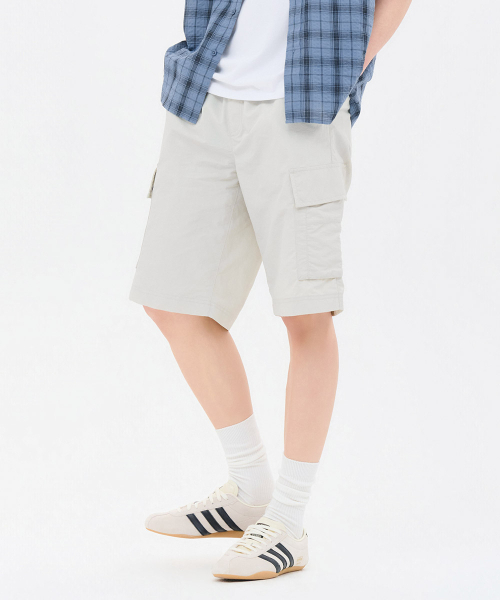 CHASECULT(チェイスカルト)の「男性カーゴ6部ショートパンツ-FBRK2524D0M(その他パンツ・メンズ・ライトベージュ・70/76/82/86/92)」の2枚目の写真