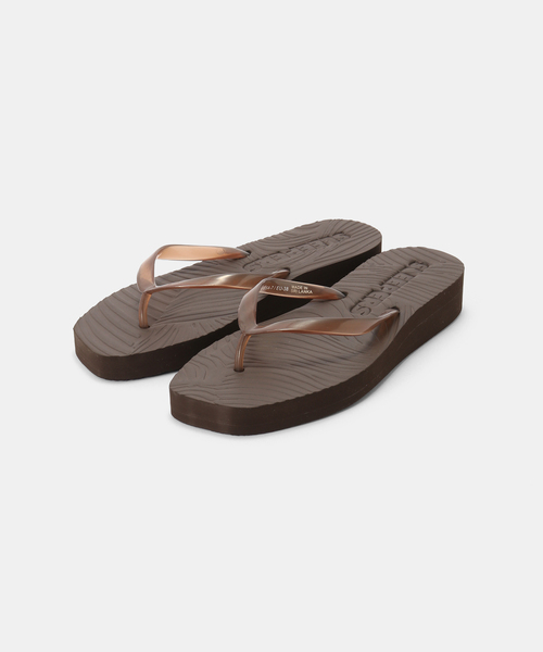 IENA(イエナ)の「SLEEPERS/スリーパー Platform Transparent サンダル(サンダル・レディース・ブラウン・39/38/37/36)」の11枚目の写真