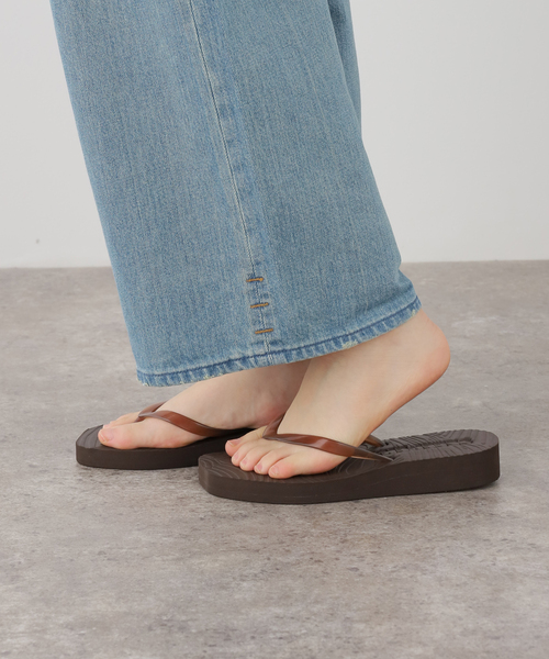 IENA(イエナ)の「SLEEPERS/スリーパー Platform Transparent サンダル(サンダル・レディース・ブラウン・39/38/37/36)」の8枚目の写真