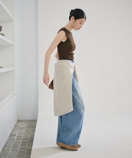 LAULEN(ローレン)の「suede gathered square toe loafers /スエードギャザースクエアトゥローファー(ローファー・レディース・キャメル・23cm/24cm/25cm)」の13枚目の写真