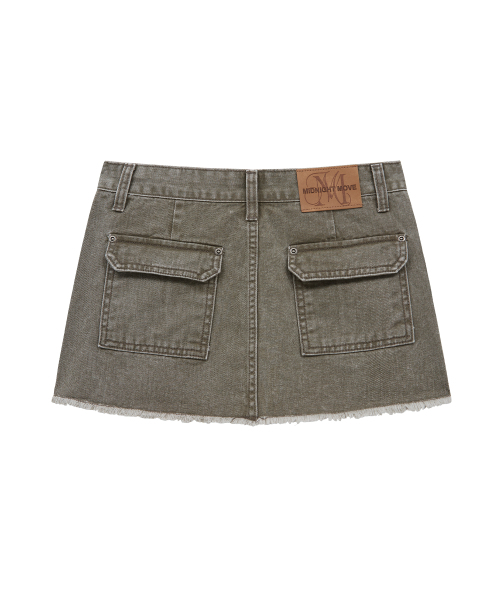 Midnight Move(ミッドナイトムーブ)の「89 short skirt (khaki)(スカート・レディース・その他・SMALL/MEDIUM)」の6枚目の写真