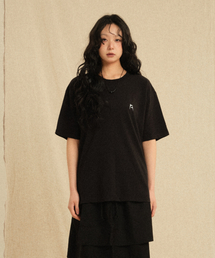 Granma cartoon T-shirts Black
