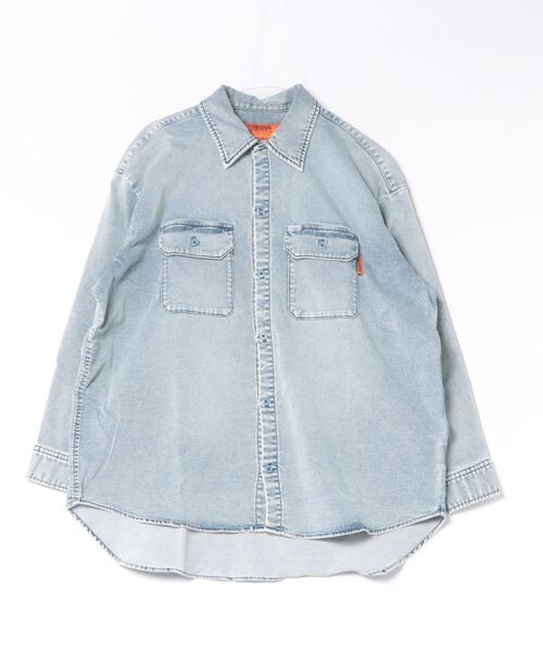 ARCHIVER(アーカイバ)の「【72】【it】【UNIVERSAL OVERALL】WORK SHIRT(シャツ/ブラウス・メンズ・ライトブルー/ブルー・FREE)」の2枚目の写真
