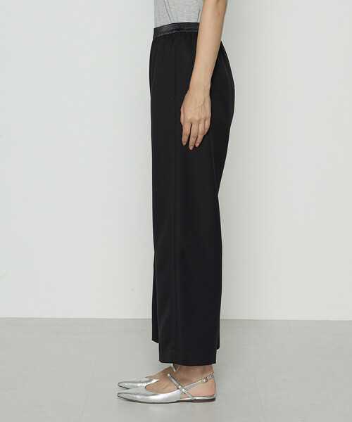Gabardine K.T(ギャバジンケーティー)の「〔 +サイズ 〕 麻調合繊 ワイドパンツ(その他パンツ・レディース・ミント/グレー/キナリ/ブラック・13号)」の20枚目の写真