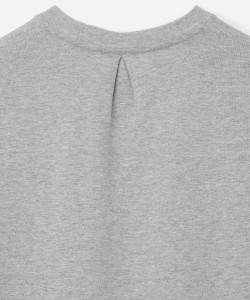 Millo Archive（ミロ アーカイブ）の「デインティカーブディテールTシャツ[メランジグレー]（Tシャツ/カットソー・メンズ・その他・MEDIUM/LARGE/X-LARGE）」の5枚目の写真