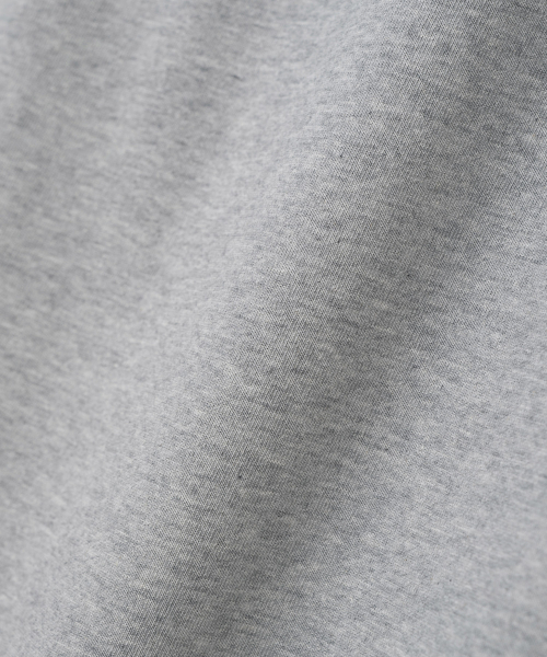 Millo Archive（ミロ アーカイブ）の「デインティカーブディテールTシャツ[メランジグレー]（Tシャツ/カットソー・メンズ・その他・MEDIUM/LARGE/X-LARGE）」の6枚目の写真