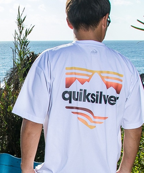 Quiksilver(クイックシルバー)の「QUIKSILVER メンズ HORIZON FADE ST 半袖Tシャツ 速乾 UPF50+ ストレッチ<NATURE TECH>【2026年夏モデル】(Tシャツ/カットソー・メンズ・ホワイト/ブラック・X-LARGE/LARGE/MEDIUM)」の2枚目の写真