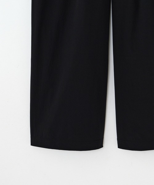 THOUSAND MILE（サウザンドマイル）の「[L's]ジップブルゾン,Tシャツ,パンツ<3点セット>T/C JERSEY + NY/PU<撥水、４WAYストレッチ、UVカット>（セットアップ・レディース・ブラック/ネイビー/ライトブラウン/チャコールグレー・FREE）」の20枚目の写真