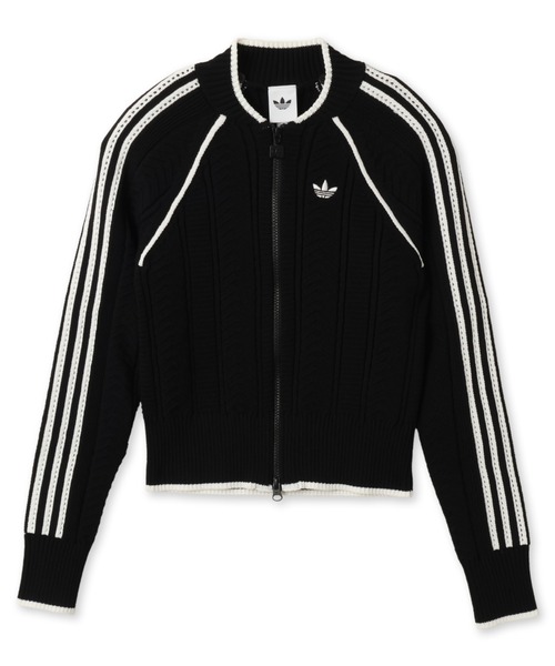adidas(アディダス)の「adidas SST TRACKTOP / アディダス SST トラックトップ(その他トップス・レディース・ブラック・L/M/S)」の4枚目の写真