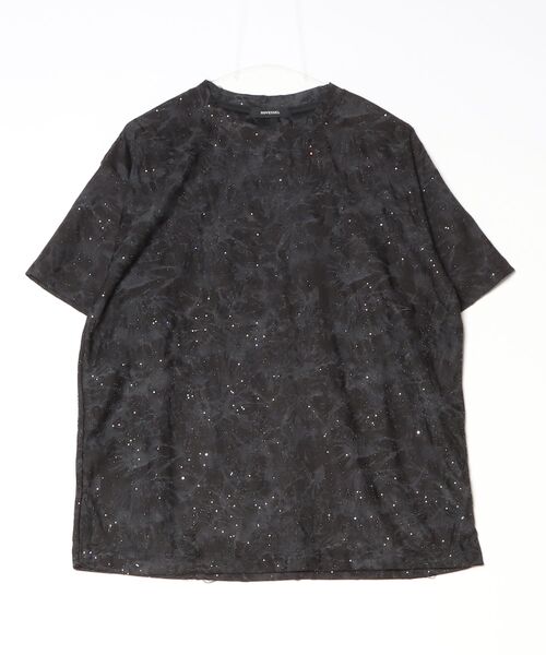 NOVESSEL(ノベセル)の「『NOVESSEL/ノベセル』グランジ加工TEE 【CN】(Tシャツ/カットソー・メンズ・ホワイト/グレー/ブラック・FREE)」の7枚目の写真