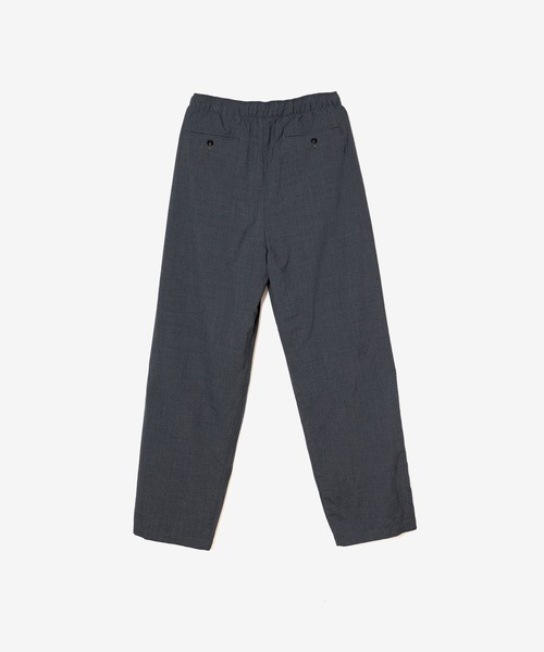 VEIN （ヴェイン）の「シュリンク ウールクロス イージートラウザーズ / SHRINK WO CLOTH EASY TROUSERS（スラックス・メンズ・ダークグレー/ブラック・2/3/1）」の4枚目の写真