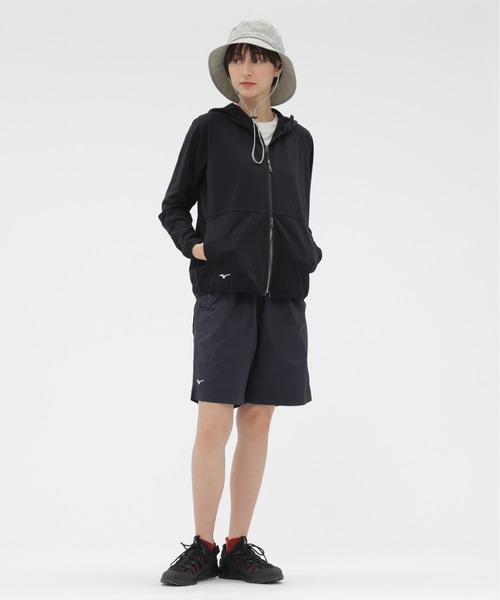 MARGARET HOWELL(マーガレットハウエル)の「WATER REPELLENT LIGHTWEIGHT NYLON POPLIN(ハット・レディース・グレー系その他/ブラック・FREE)」の12枚目の写真