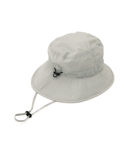 MARGARET HOWELL(マーガレットハウエル)の「WATER REPELLENT LIGHTWEIGHT NYLON POPLIN(ハット・レディース・グレー系その他/ブラック・FREE)」の13枚目の写真