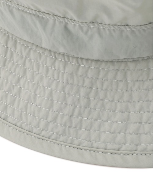 MARGARET HOWELL(マーガレットハウエル)の「WATER REPELLENT LIGHTWEIGHT NYLON POPLIN(ハット・レディース・グレー系その他/ブラック・FREE)」の14枚目の写真