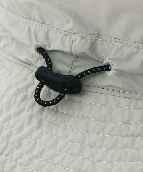 MARGARET HOWELL(マーガレットハウエル)の「WATER REPELLENT LIGHTWEIGHT NYLON POPLIN(ハット・レディース・グレー系その他/ブラック・FREE)」の16枚目の写真