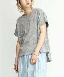汗しみない Tシャツ［ワイドシルエット］
