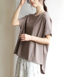 汗しみない Tシャツ［ワイドシルエット］