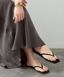 Deuxieme Classe | 【TKEES/ティキーズ】SQUARE TOE LILY SUEDE(サンダル)