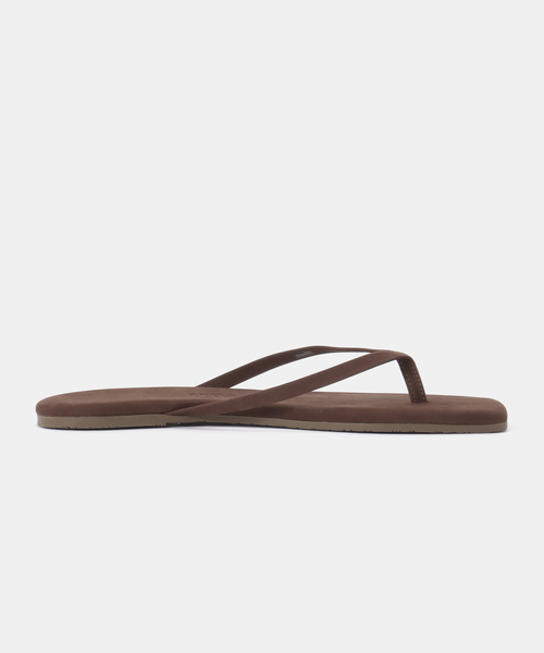 Deuxieme Classe（ドゥーズィエムクラス）の「【TKEES/ティキーズ】SQUARE TOE LILY SUEDE（サンダル・レディース・ブラウン/ブラック・37/38/39）」の10枚目の写真