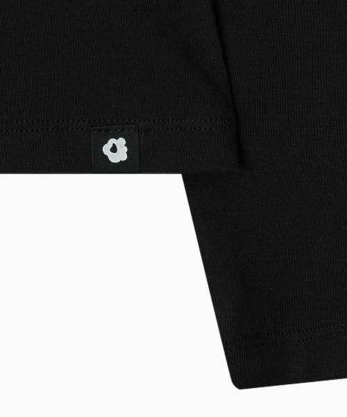 OHESHIO(オヘシオ)の「BASIC SLIM LONG SLEEVE, BLACK(Tシャツ/カットソー・レディース・その他・FREE)」の7枚目の写真