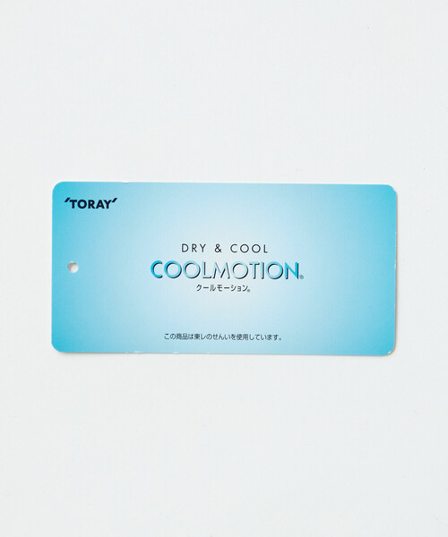 COMME CA MEN(コムサメン)の「【吸水速乾・接触冷感】石川織り COOL MOTION コットンドビーストレッチ スタンドカラーブルゾン(ブルゾン・メンズ・ネイビー/グレー・S/L/M)」の19枚目の写真