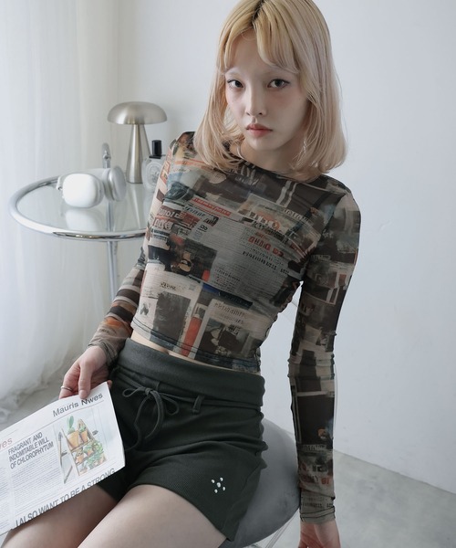 Ulysses(ユリシス)の「折り返しリブショートパンツ(その他パンツ・レディース・グレー/ブラック・S/M/L)」の17枚目の写真