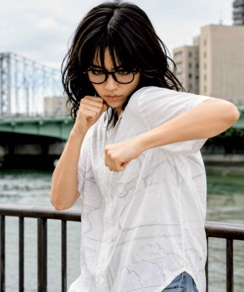 KAMINARI_TOKIO(カミナリトキオ)の「グラフィックブラウス(シャツ/ブラウス・レディース・ホワイト・FREE)」の9枚目の写真