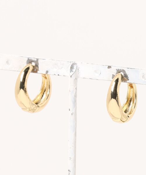 almo（アルモ）の「【456867】シンプルドロップピアス/ペア(RO)（ピアス（両耳用）・メンズ・ゴールド/シルバー・FREE）」の3枚目の写真