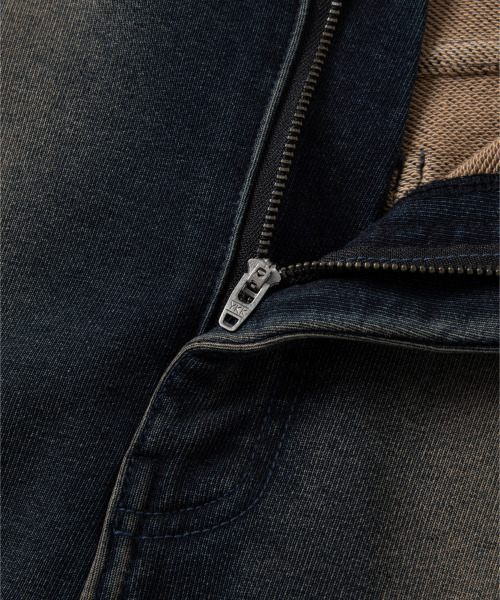 NONBLANK(ノンブランク)の「デニムスウェットパンツ_INDIGO(デニムパンツ・メンズ・ダークネイビー・SMALL/MEDIUM/LARGE/X-LARGE)」の19枚目の写真