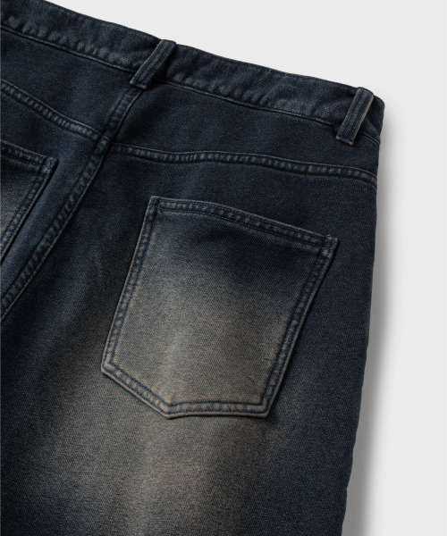 NONBLANK(ノンブランク)の「デニムスウェットパンツ_INDIGO(デニムパンツ・メンズ・ダークネイビー・SMALL/MEDIUM/LARGE/X-LARGE)」の20枚目の写真
