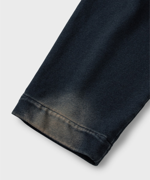 NONBLANK(ノンブランク)の「デニムスウェットパンツ_INDIGO(デニムパンツ・メンズ・ダークネイビー・SMALL/MEDIUM/LARGE/X-LARGE)」の21枚目の写真
