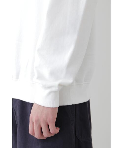 YLEVE(イレーヴ)の「Y / ORGANIC COTTON BLEND HEAVY WEIGHT FLEECE TURTLE NECK(スウェット・メンズ・ホワイト/ネイビー・4/1)」の10枚目の写真