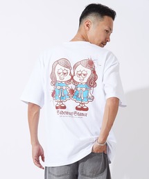【SIDEWAYSTANCE】ツインシスターズ半袖Tシャツ 70807