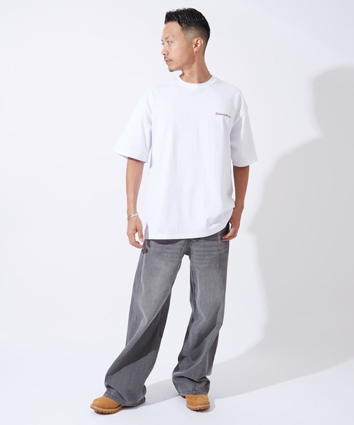 En serio TOKYO(エンソリオトーキョー)の「【SIDEWAYSTANCE】ツインシスターズ半袖Tシャツ 70807(Tシャツ/カットソー・メンズ・ホワイト/ブラック・SMALL/MEDIUM/LARGE/X-LARGE)」の7枚目の写真
