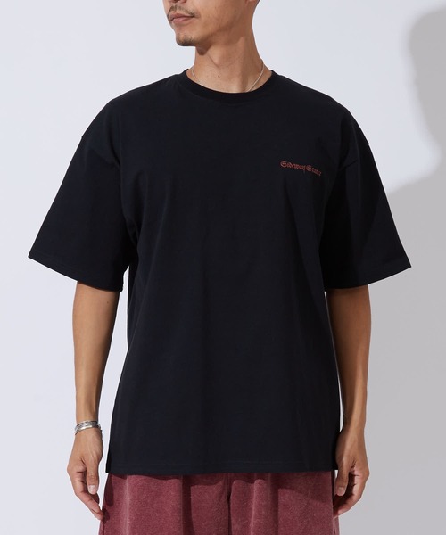 En serio TOKYO(エンソリオトーキョー)の「【SIDEWAYSTANCE】ツインシスターズ半袖Tシャツ 70807(Tシャツ/カットソー・メンズ・ホワイト/ブラック・SMALL/MEDIUM/LARGE/X-LARGE)」の13枚目の写真