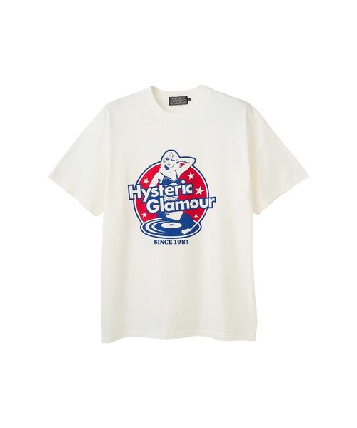 HYSTERIC GLAMOUR（ヒステリックグラマー）の「HYSTERIC RECORDS Tシャツ（Tシャツ/カットソー・メンズ・グリーン/ブラック/ホワイト・X-LARGE/LARGE/MEDIUM/SMALL）」の3枚目の写真