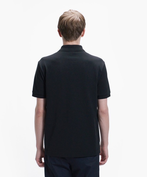 LACOSTE（ラコステ）の「メッシュポケットワントーンポロシャツ（ポロシャツ・メンズ・ブラック/オフホワイト/チャコール・2/5/4/3）」の16枚目の写真