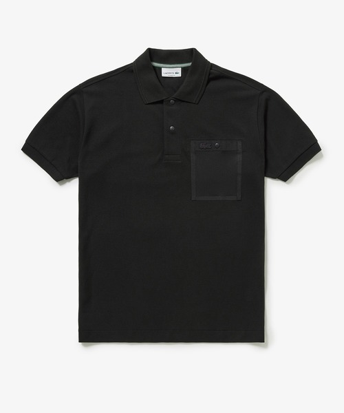 LACOSTE（ラコステ）の「メッシュポケットワントーンポロシャツ（ポロシャツ・メンズ・ブラック/オフホワイト/チャコール・2/5/4/3）」の18枚目の写真