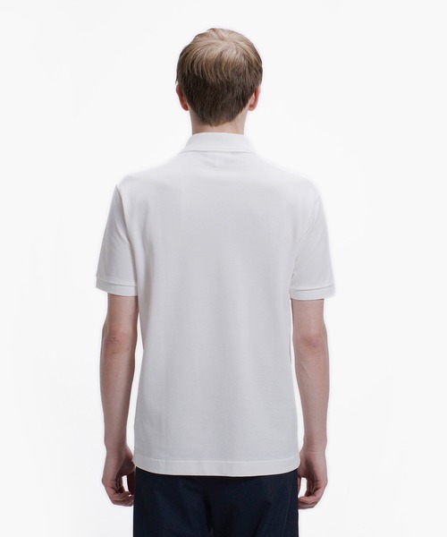 LACOSTE（ラコステ）の「メッシュポケットワントーンポロシャツ（ポロシャツ・メンズ・ブラック/オフホワイト/チャコール・2/5/4/3）」の21枚目の写真