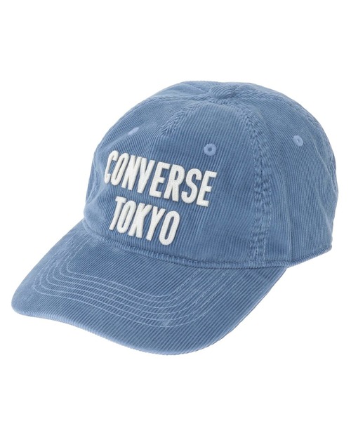 CONVERSE TOKYO(コンバーストウキョウ)の「CORDUROY FELT PATCH LOGO CAP(キャップ・レディース・ボルドー/ブルー/ブラック/ベージュ・FREE)」の3枚目の写真