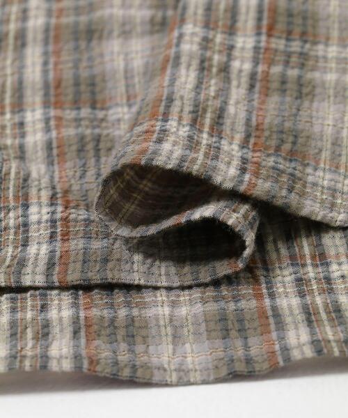URBAN RESEARCH Sonny Label(アーバンリサーチサニーレーベル)の「ワッシャーチェックショートスリーブシャツ(シャツ/ブラウス・メンズ・オレンジ系その他/ブルー系その他/ブラウン系その他・LARGE/MEDIUM)」の18枚目の写真