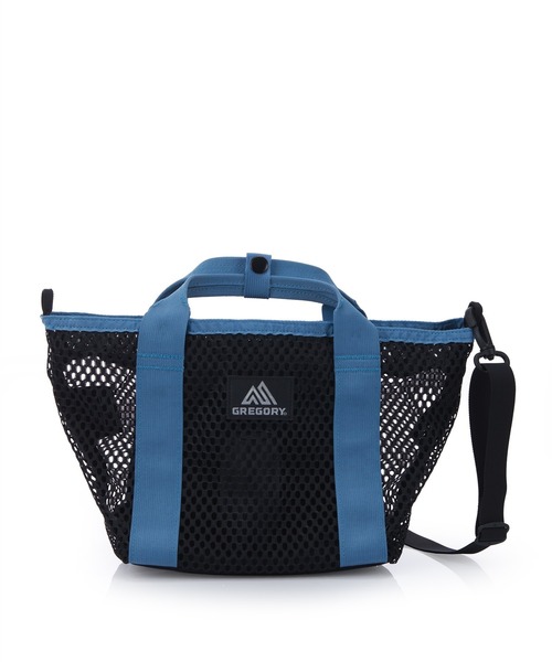 GREGORY(グレゴリー)の「ボートトートS BOAT TOTE S メッシュXリバーブルー(トートバッグ・メンズ・ブラック系・-)」の6枚目の写真