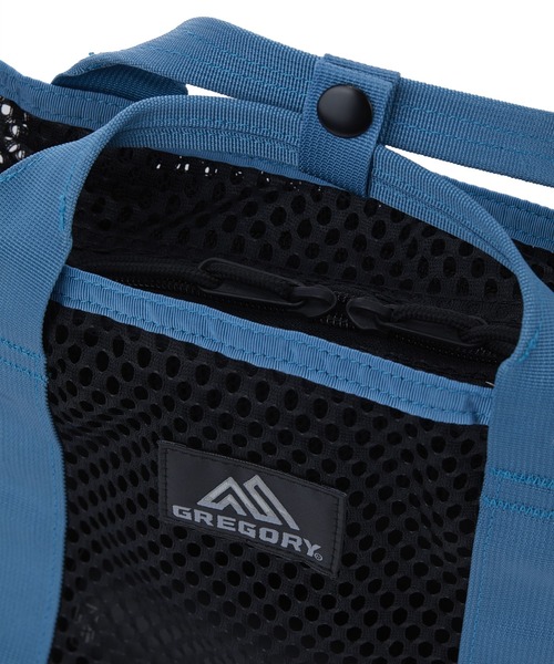 GREGORY(グレゴリー)の「ボートトートS BOAT TOTE S メッシュXリバーブルー(トートバッグ・メンズ・ブラック系・-)」の8枚目の写真