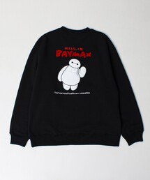 【BAYMAX/ベイマックス】サガラ刺繍クルースウェット 裏起毛
