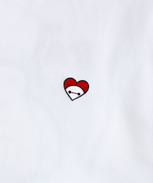 GLOSTER(グロスター)の「【BAYMAX/ベイマックス】サガラ刺繍クルースウェット 裏起毛(スウェット・メンズ・オフホワイト/ブラック・L/M)」の9枚目の写真