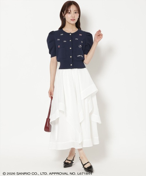 WILLSELECTION(ウィルセレクション)の「ランダムウェーブヘムシアースカート(スカート・レディース・ブラック/ブラウン/ピンク/オフホワイト・FREE)」の2枚目の写真