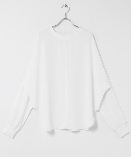 ITEMS URBANRESEARCH(アイテムズ アーバンリサーチ)の「ドルマンブラウス(シャツ/ブラウス・レディース・ブラック/ネイビー/ライトブルー/ホワイト・FREE)」の14枚目の写真