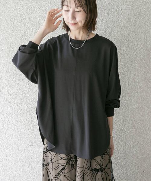 ITEMS URBANRESEARCH(アイテムズ アーバンリサーチ)の「ドルマンブラウス(シャツ/ブラウス・レディース・ブラック/ネイビー/ライトブルー/ホワイト・FREE)」の16枚目の写真