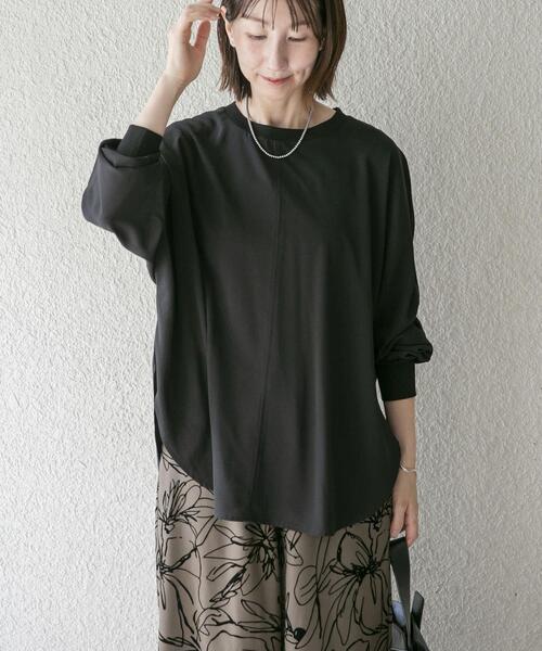 ITEMS URBANRESEARCH(アイテムズ アーバンリサーチ)の「ドルマンブラウス(シャツ/ブラウス・レディース・ブラック/ネイビー/ライトブルー/ホワイト・FREE)」の17枚目の写真